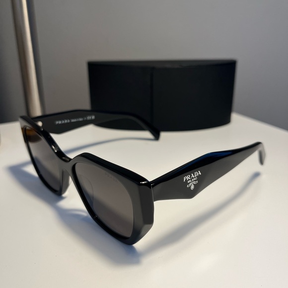 Prada Black Cat-Eye Sunglasses - Picture 2 of 8